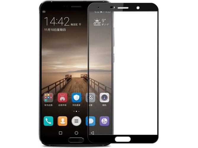 Protector de Cristal Templado Huawei Mate 10 Pro 5D Full Cover Negro
