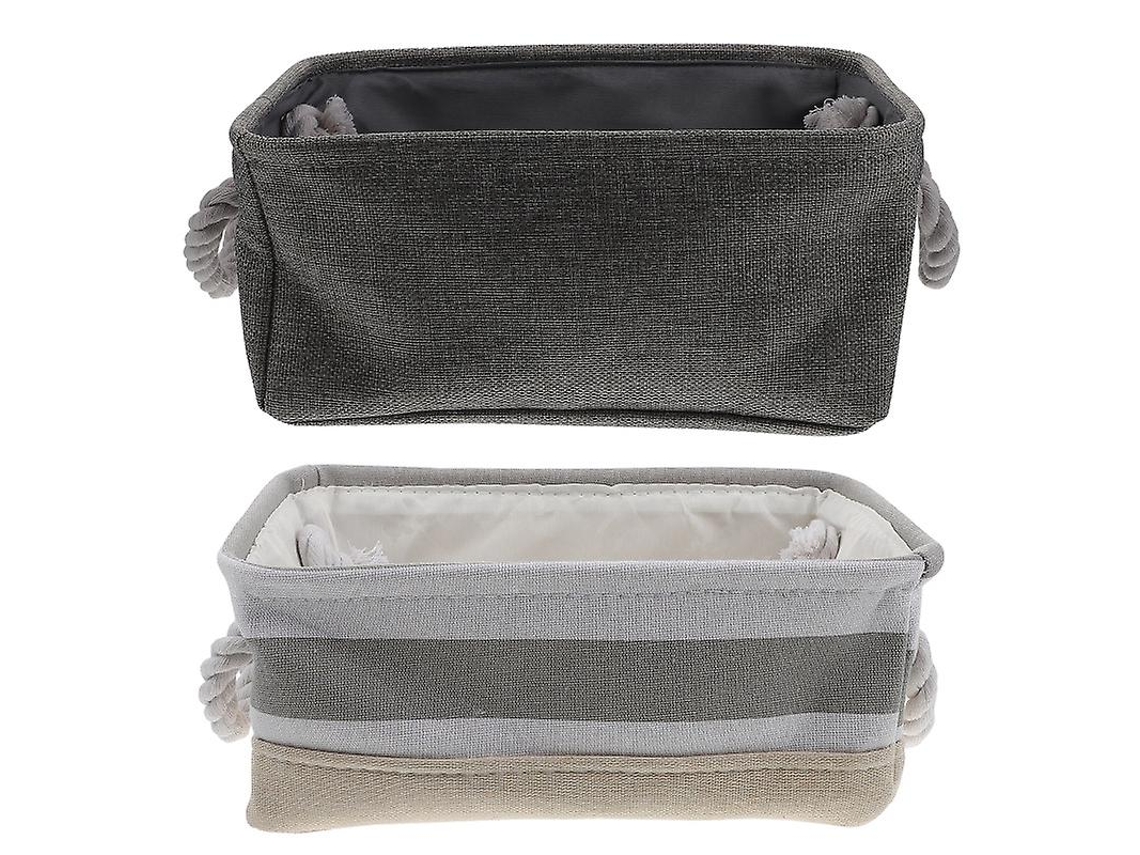 2 Piezas Cesta De Almacenamiento De Ropa