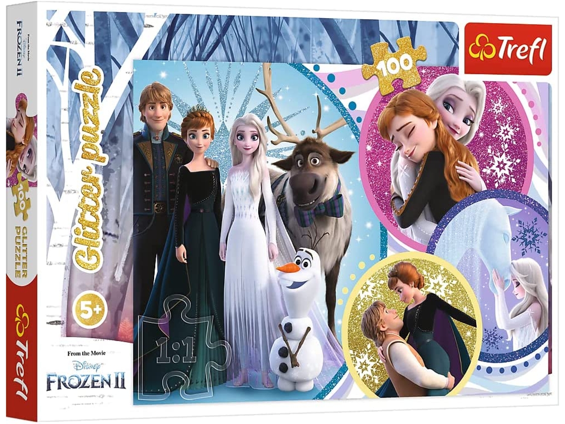 Puzzle FROZEN  frozen glitter 100 peças