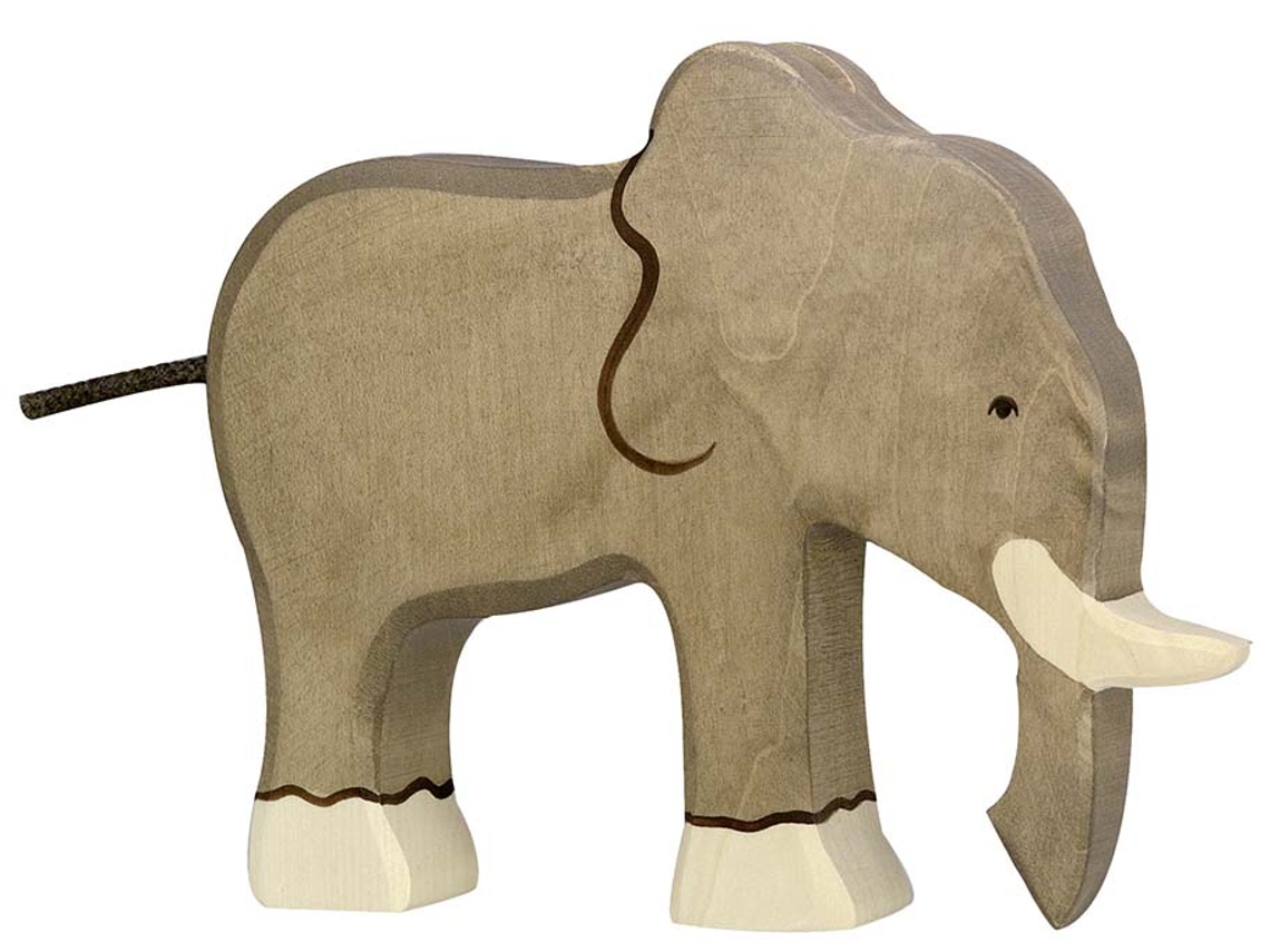 Figuras de Acción HOLZTIGER (Madera - Gris - 19 x 2,8 x 15 cm)