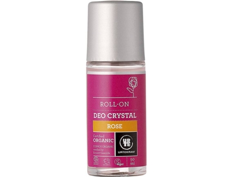Desodorante URTEKRAM Roll-On Rosa (50 ml)
