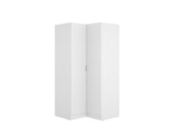 Armario Rincón con Puertas Essen - Blanco MIRAKEMUEBLE 184x91x93cm