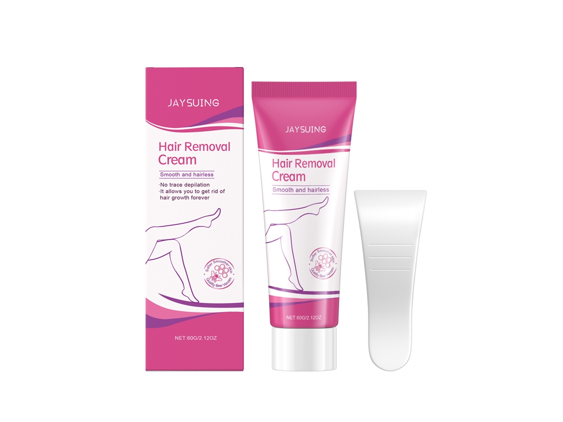 Crema depilatoria suave para el cuerpo, 60 g, para una piel tersa, apta para pieles sensibles, con glicerina y extracto de Asiaticum.