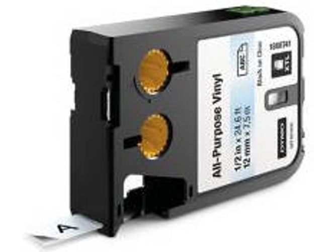 Cinta Laminada DYMO 1868741 Negro sobre transparente