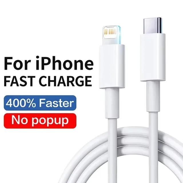 Cable De Datos Usb Pd De 35 W (usb-c De 1,5 M Para I8 A I14) Para Iphone, Compatible Con Carga Rápida.