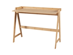 Escritorio Härryda con anticaída bambú 107x47x81cm - Natural [EN.CASA]