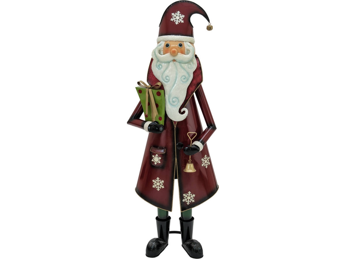 Decoracion De Navidad EUROPALMS Pápa Noel (Rojo - 150 cm)