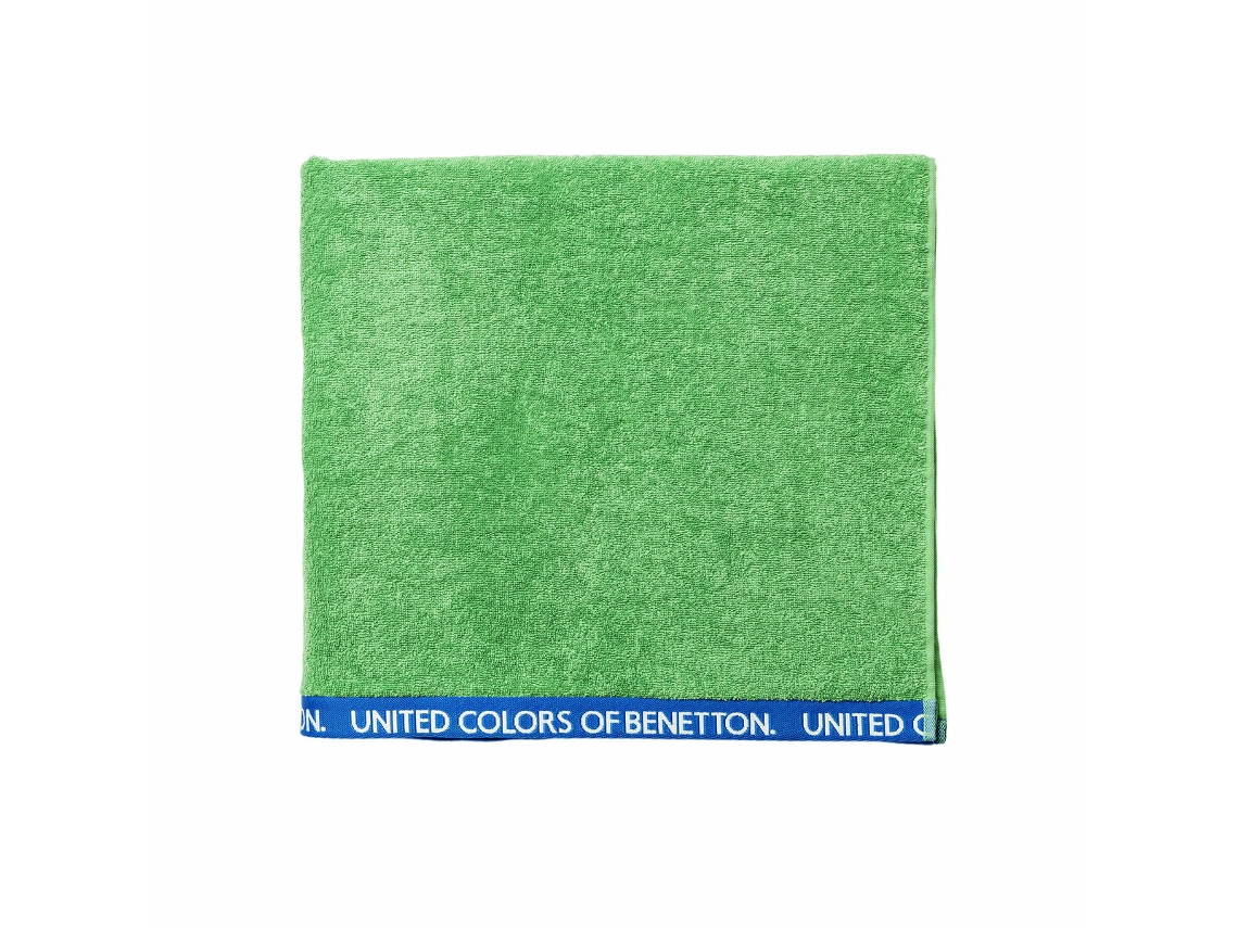 Toalla de baño Benetton BE NO VELOUR 90 x 160 cm Verde