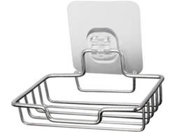 Soporte De Jabón Inoxidable Multifuncional Sin Taladro Con Escurridor Para Esponja Y Estante De Almacenamiento Para Cocina Y Baño
