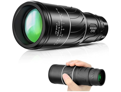 Prismáticos ENZONS 12X42 adulto impermeable ligero observación de aves/caza/viajes/senderismo-negro