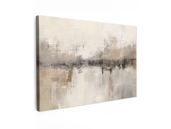 Impresión en lienzo de arte moderno - Abstracto - Beige 120x80