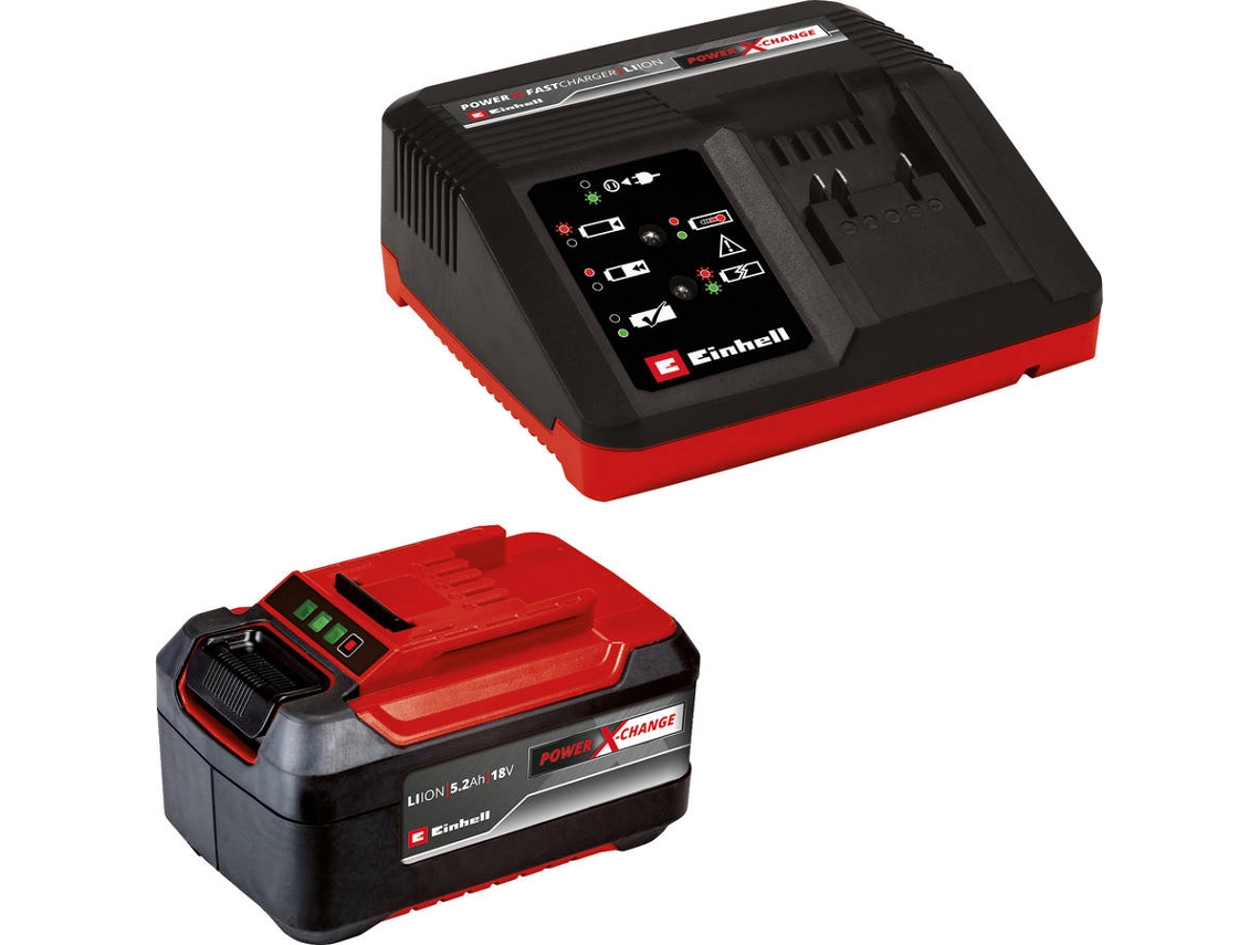 5.2Ah Y 4A Fastcharger Pxc-Starter-Kit EINHELL