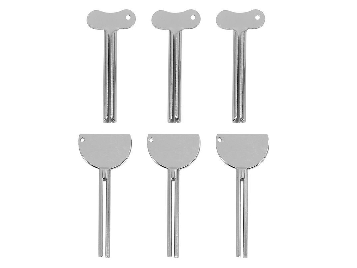 6 Extractores De Pasta De Dientes De Metal - Herramientas Para El Hogar - Baño