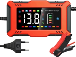 Cargador De Batería De Plomo-ácido De 6 A Y 12 V Con Pantalla Led Eifson