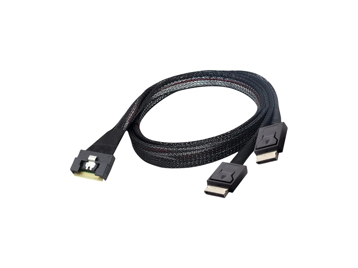 Cable Trenzado Pcie Sff 8654 8i A 2 X 8611 4i, Dc300v, Cableado Completo Para Circuito De Prueba De Servidor
