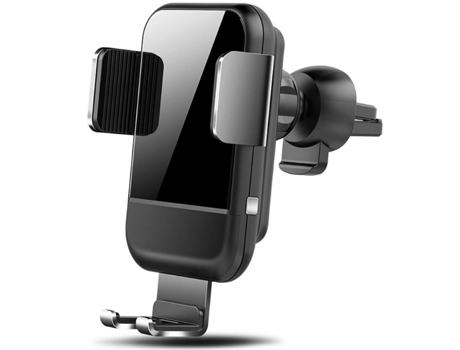 Soporte de cargador de coche inalámbrico, soporte de teléfono Qi para coche compatible con Galaxy S9 S8, iPhone 8/8/X/XS/XS Max/XR y más dispositiv...