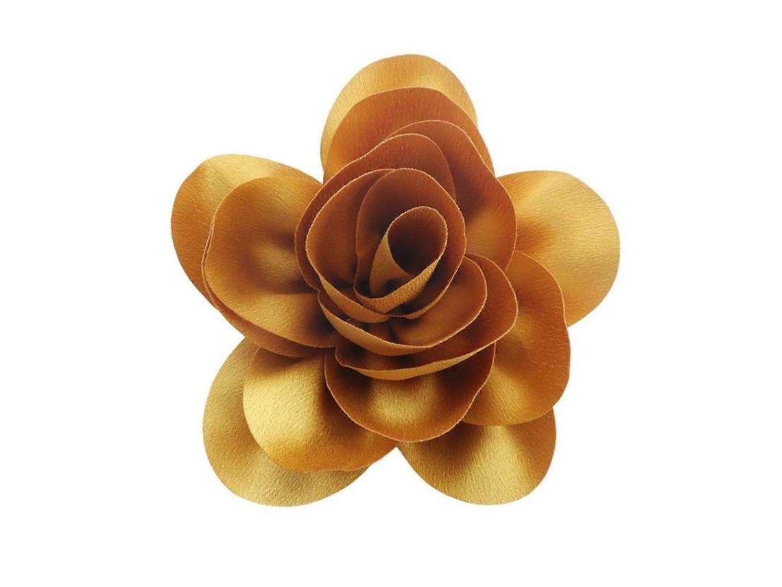 2026-corsage De Ocasión Formal Estilo Francés Rosa Grande Tela De Seda Broche Para Boda Prom Fiesta Novio Novia