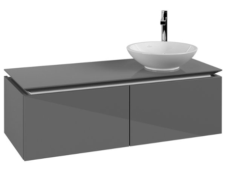 Villeroy &amp Boch Legato Vanity unit B581 1200x380x500mm lavabo a la derecha
