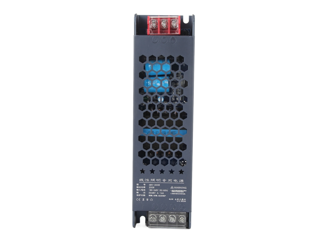 Fuente De Alimentación Conmutada Para Controlador Led, Transformador De 48 V Ca 180-250 V, Aluminio, Autoenfriamiento Con Protecciones Inteligentes.