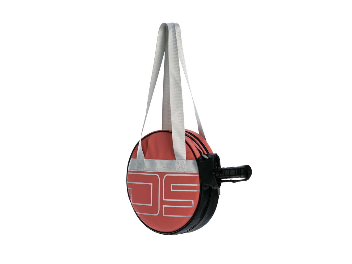 Lady 25 Bolsa Transversal Vermelha Drop Shot