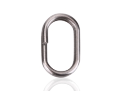 Anillo ovalado de acero inoxidable para conectores de pesca, 100 unidades, 9x15 mm.