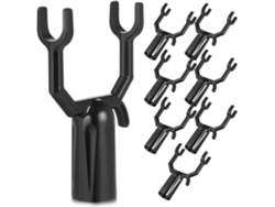 Soportes De Aleación De Aluminio Negro Para Ramas De Árboles Frutales, Juego De 8