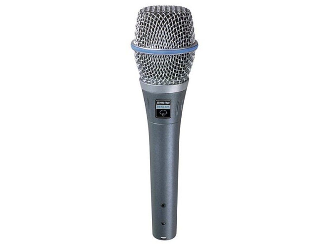 SHURE microfone condensador beta 87a