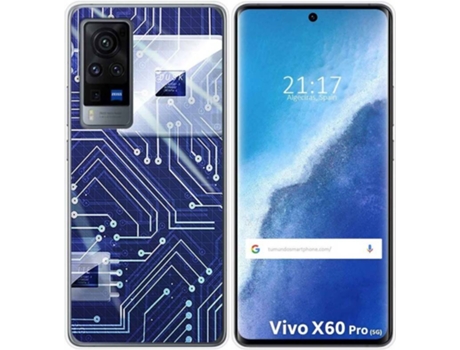 Carcasa Vivo X60 Pro 5G TUMUNDOSMARTPHONE Circuito Multicolor