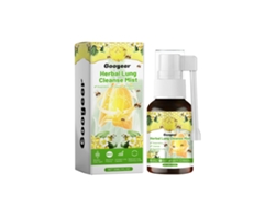 Espray herbal Googeer para la limpieza de pulmones, boca, garganta y nariz.