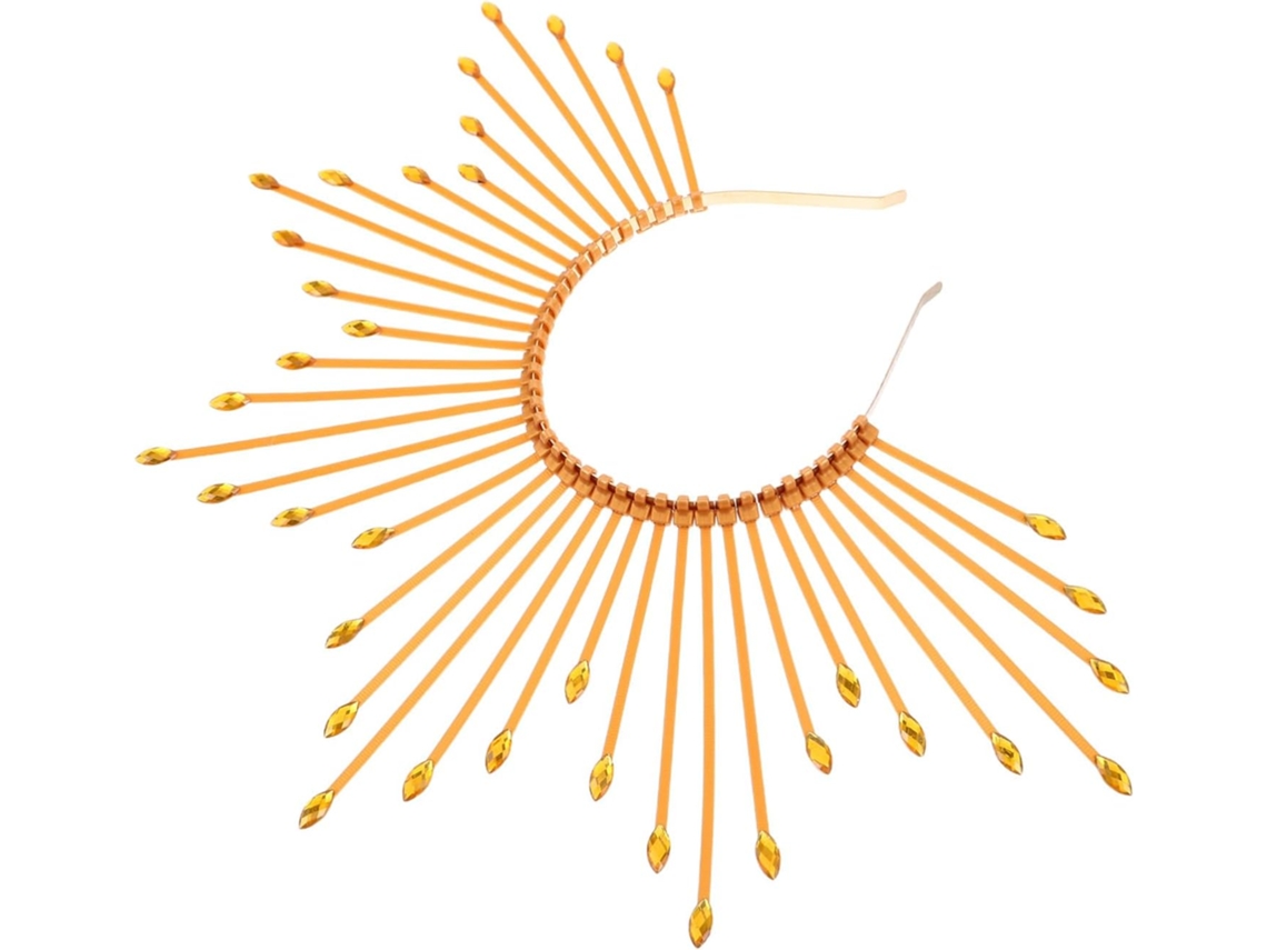 Diadema Dorada De La Diosa María, Corona De Halo, Elástica Y Cómoda Para Cosplay, Halloween, Fiestas Y Carnavales.