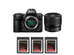 Nikon Z8 + Z Mc 50mm F/2.8 Macro + 3 Sandisk 512gb Extreme Pro Cfexpress Type B - Cámara Fotográfica Híbrida Full-frame + Ebook Pricedirect