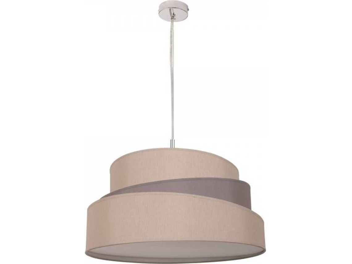 Lámpara de Suspensión FABRILAMP Colonia (Marrón - E27 - 60 W - Metal)