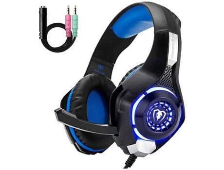 Auriculares Gaming ENZONS para Ps4 Xbox One Comfort Reducción de ruido 3.5mm Led Professional con micrófono para Pc Ps5 Lapt