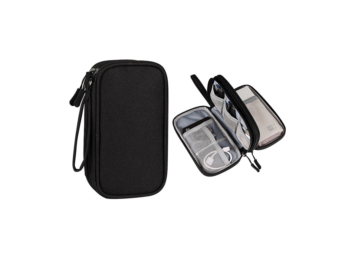 Bolsa De Almacenamiento Para Accesorios Digitales (almacenamiento De Doble Capa, Protección Contra El Polvo)