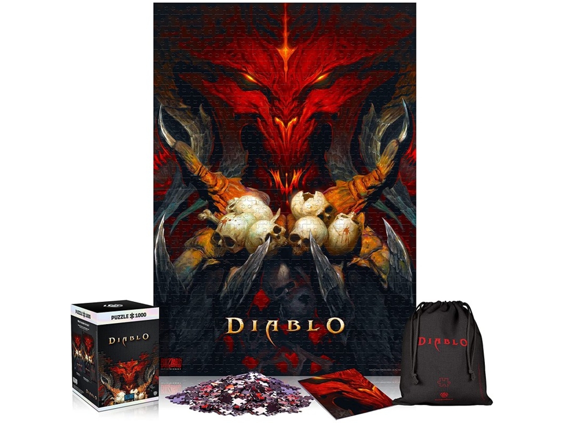 Puzzle GOOD LOOT Diablo: Lord Of Terror (Edad Mínima Recomendada: 7 años - 1000 Piezas)