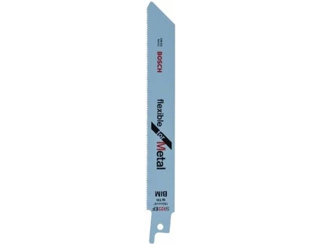 Hoja de Sierra de Sable BOSCH en Bimetal - S 922 Ef Flexible para Metal