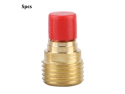 Unidades De Cuerpo De Chaleco Con Lente De Gas 45v45 De 3,2 Mm (1/8") Para Antorcha Tig Wp-9/20/25