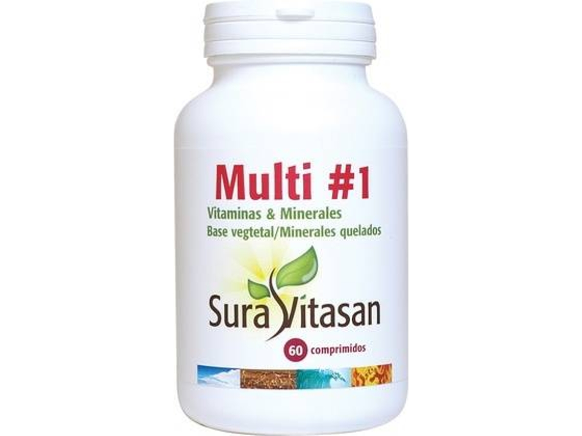 Complemento Alimentar SURA VITASAN Multi 1Vitam Y Minerales 60Com (60 Comprimidos)