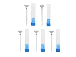 Kit de 5 brocas para taladro de uñas profesional para eliminación de cutículas y esmalte en gel, para principiantes y artistas.