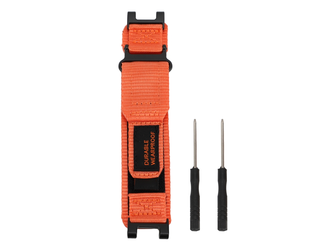 Muñequera deportiva de nailon (transpirable, ajuste de velcro)