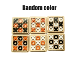Juego De Mesa De Madera Xo Para Niños - Juguete Interactivo Educativo Tipo Rompecabezas
