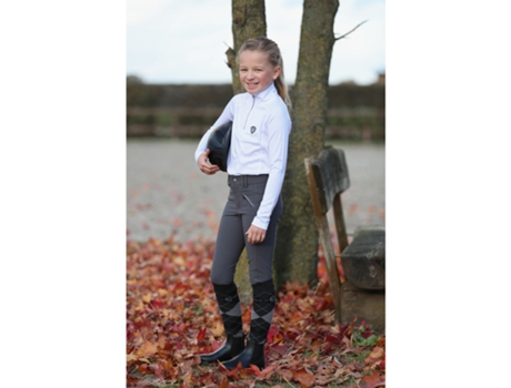 Pantalones de Niña COVALLIERO Mid Grip Bali Gris (12 Años)