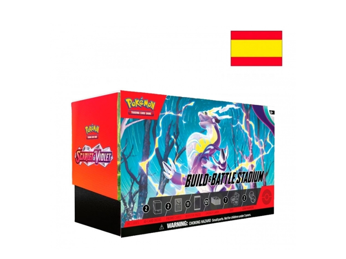 Juego de cartas de Pokémon TCG: estadio de batalla 12.5 en español
