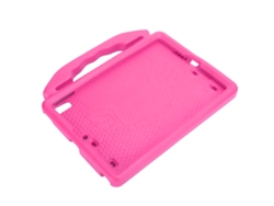 Funda protectora de EVA con correa para tableta iOS Air 3 10.5/Pro 10.5 2019 de 11 pulgadas, rosa, rojo y dorado claro