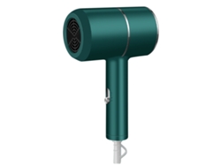 Secador De Pelo Eléctrico Con Viento Caliente Y Frío, Secado Rápido, Bajo Ruido, Luz Azul, Color Verde Para Uso Doméstico