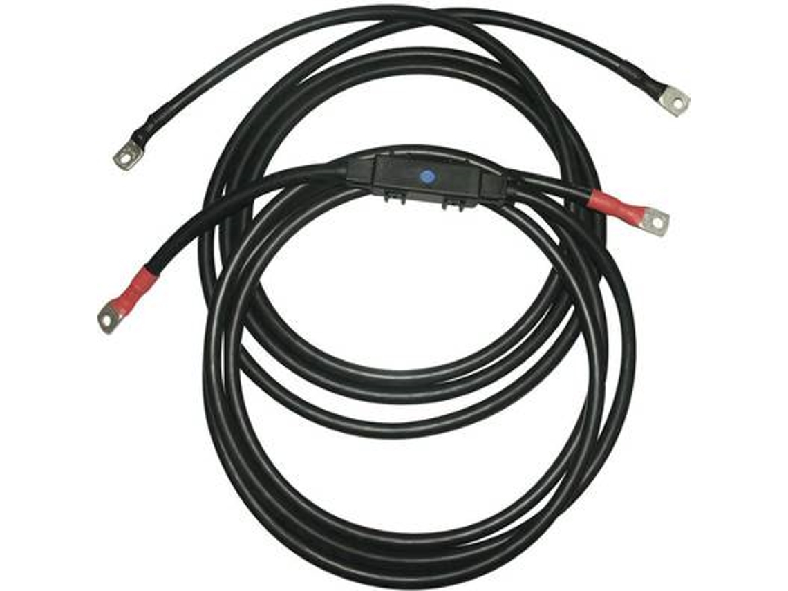 Juego de cables de 3 m/35 mm² para inversor de la serie SW, convertidor de tensión de 2000 vatios IVT (421006)