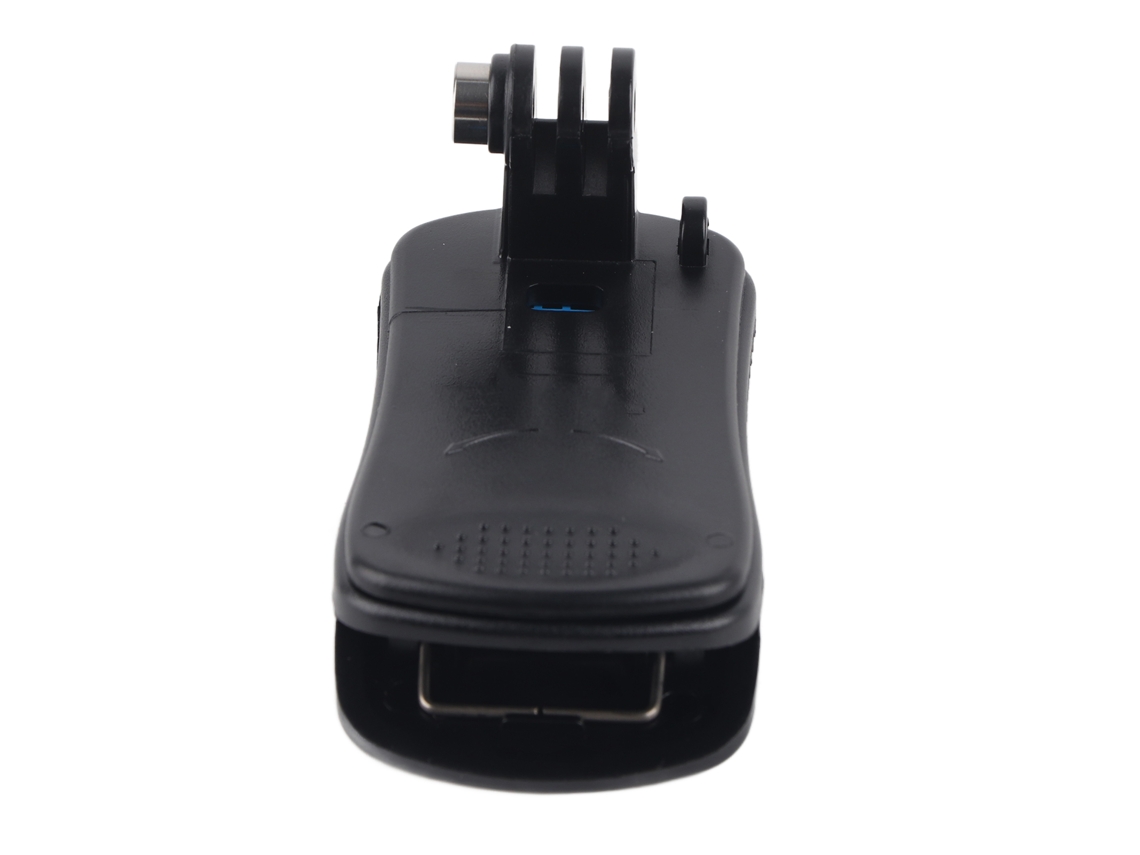 Pinza Giratoria 360° Para Mochila Y Gorra, Clip De Montaje Versátil