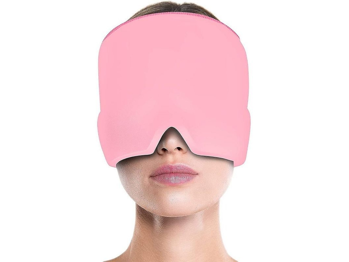 Capucha De Terapia Con Gel Frío Y Caliente Para El Alivio Del Dolor De Cabeza, La Migraña Y Los Efectos De La Quimioterapia.