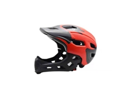 (rojo) Casco De Ciclismo Infantil, Casco Deportivo, Casco Integral Desmontable