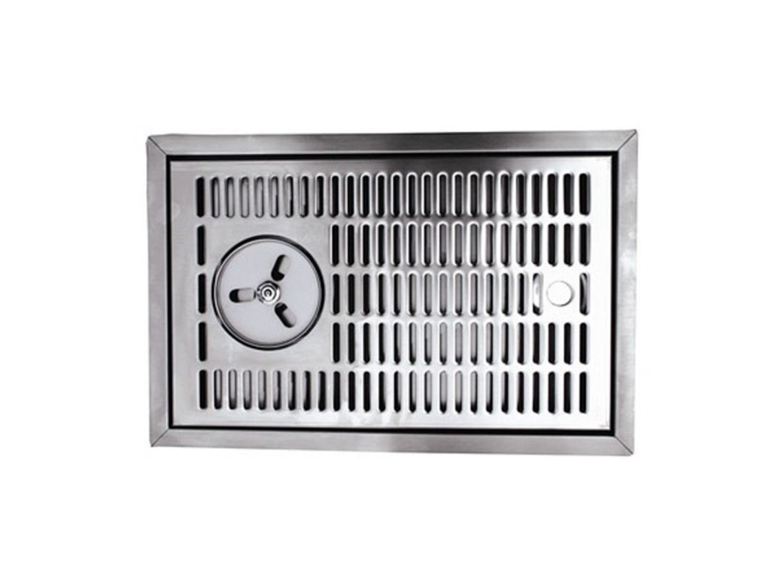 Bandeja de goteo CNS 480 x 313mm para ducha de vasos